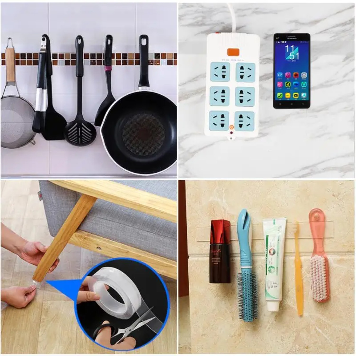 شريط لاصق قوي للغاية ذو وجهين  - مراجعة Home Improvement Items وسعره