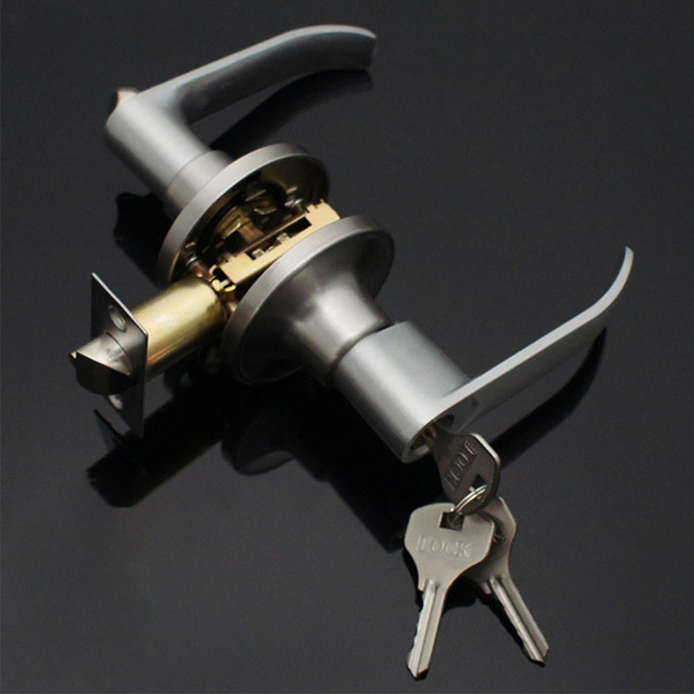 قفل باب بمقبض مع 3 مفاتيح، مقب - مراجعة Door Knob Replacement وسعره