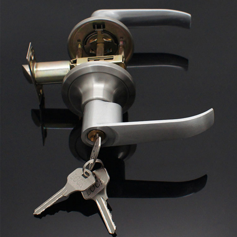 قفل باب بمقبض مع 3 مفاتيح، مقب - مراجعة Door Knob Replacement وسعره