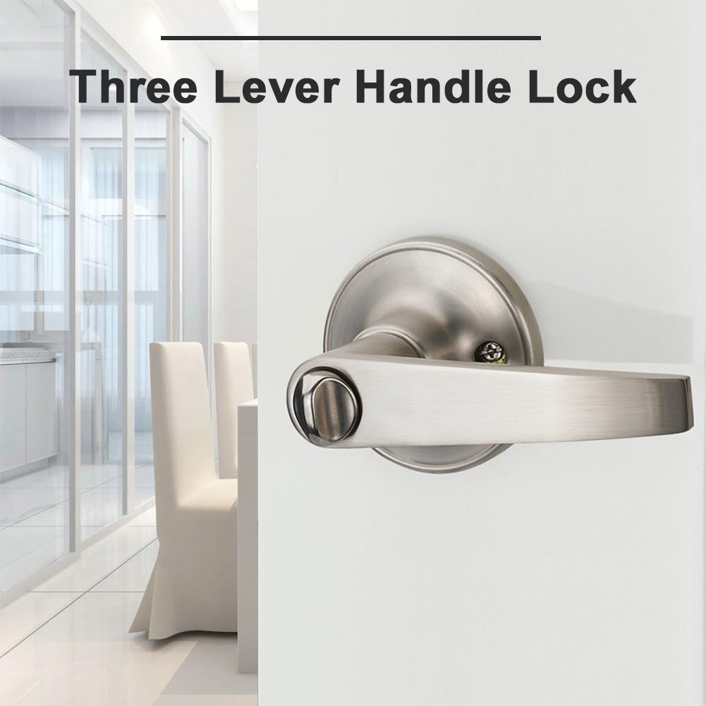 قفل باب بمقبض مع 3 مفاتيح، مقب - مراجعة Door Knob Replacement وسعره